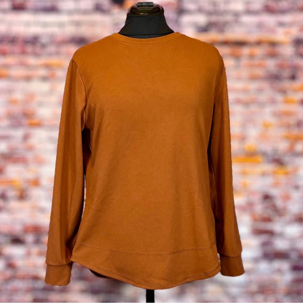 Fantaslook Rust Long Sleeve Sweatshirt